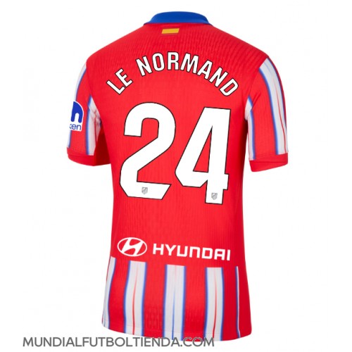 Camiseta Atletico Madrid Robin Le Normand #24 Primera Equipación Replica 2024-25 mangas cortas